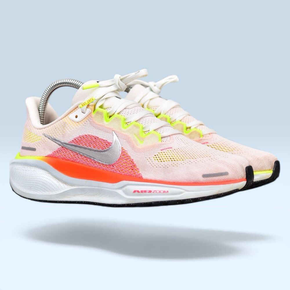 Nike Air Zoom Pegasus 41 Womens Size 8 Pink Athletic Running Shoes Sneakers - Picture 2 of 12